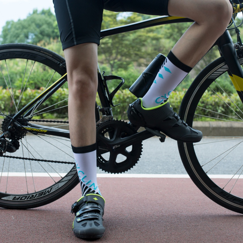 Vớ nylon jacquard áp lực đi xe đạp ngoài trời