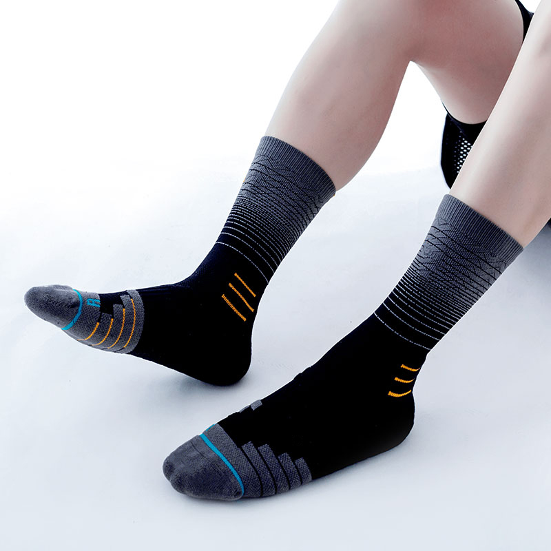 Tất vải terry nylon khô nhanh bóng rổ