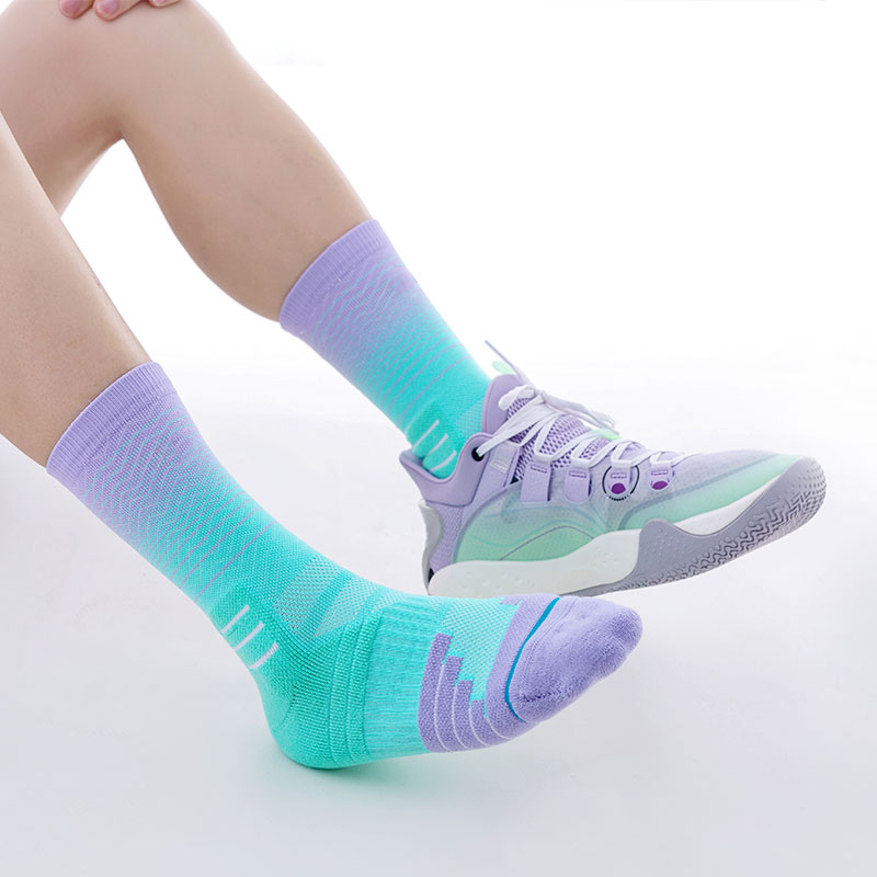 Tất vải terry nylon khô nhanh bóng rổ