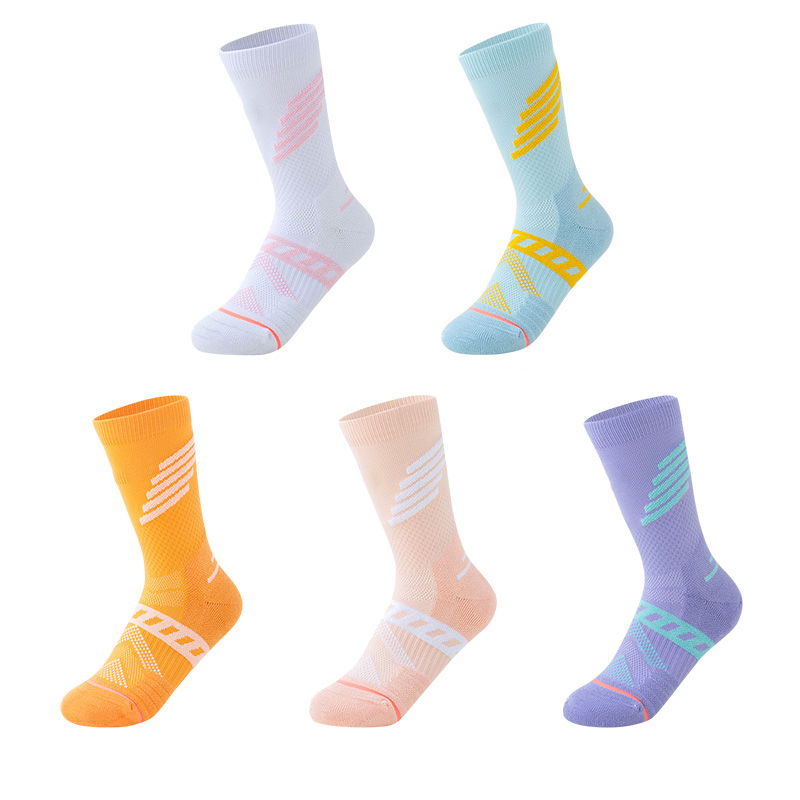Tất bóng rổ bằng vải terry nylon